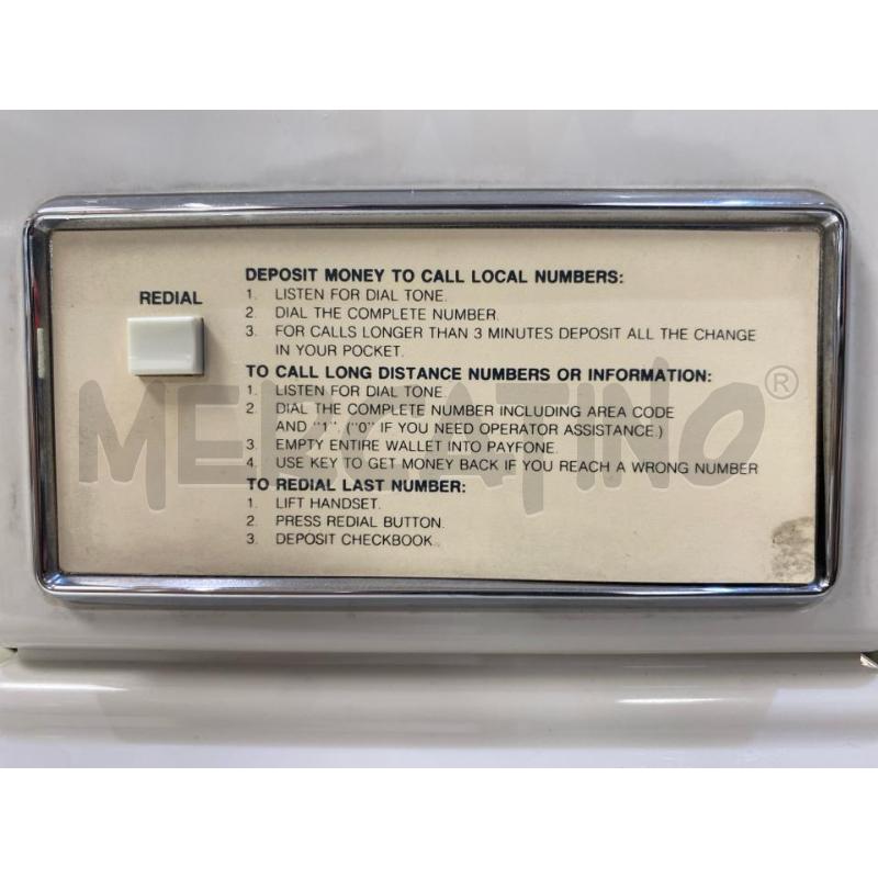 TELEFONO TELE CONCEP VINTAGE BIANCO DA MURO | Mercatino dell'Usato Roma casalotti 2