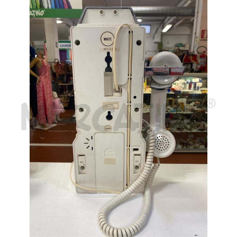TELEFONO TELE CONCEP VINTAGE BIANCO DA MURO | Mercatino dell'Usato Roma casalotti 5