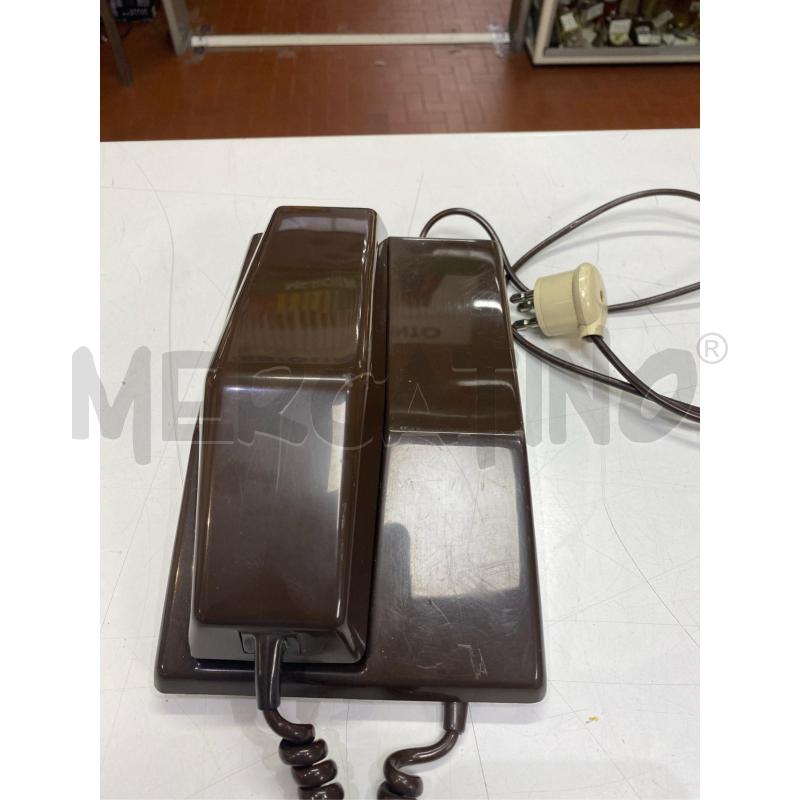 TELEFONO VINTAGE MARRONE  | Mercatino dell'Usato Roma casalotti 1