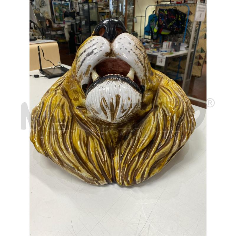 TESTA DI LEONE CERAMICA CM.37X47 | Mercatino dell'Usato Roma casalotti 2