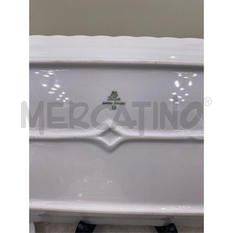 TETE A TETE BAVARIA FIORI ROSA BORDO DORATO  | Mercatino dell'Usato Roma casalotti 5