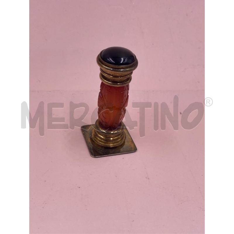 TIMBRO  SIGILLO ANTICO COLOR ARANCIONE | Mercatino dell'Usato Roma casalotti 1