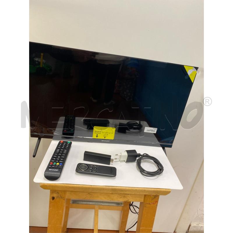 TV SHARP 24'' CON AMAZON FIRE TV STICK + TLC | Mercatino dell'Usato Roma casalotti 1