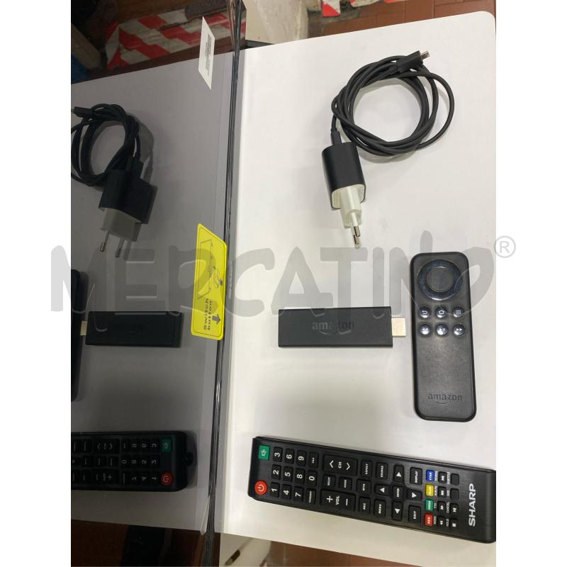 TV SHARP 24'' CON AMAZON FIRE TV STICK + TLC | Mercatino dell'Usato Roma casalotti 2