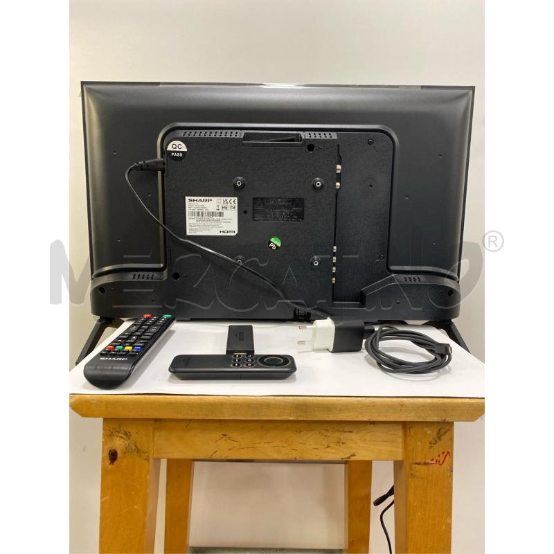 TV SHARP 24'' CON AMAZON FIRE TV STICK + TLC | Mercatino dell'Usato Roma casalotti 3