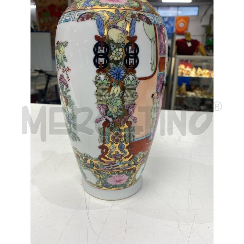 VASO IN PORCELLANA STILE ORIENTALE CM 31 | Mercatino dell'Usato Roma casalotti 2