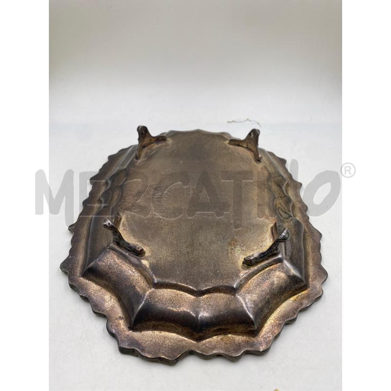 VASSOIO VINTAGE SHEFFIELD PIEDINI  | Mercatino dell'Usato Roma casalotti 3