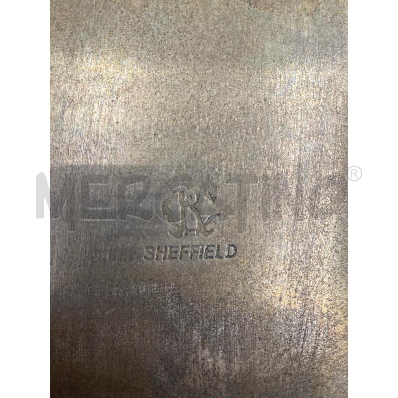 VASSOIO VINTAGE SHEFFIELD PIEDINI  | Mercatino dell'Usato Roma casalotti 4