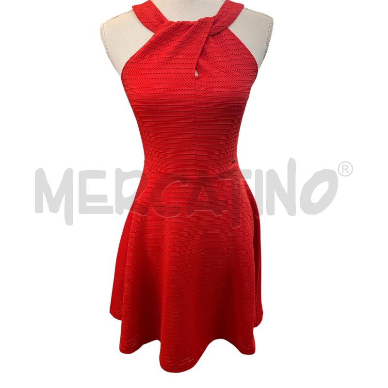 VESTITO ARMANI EXCHANGE ROSSO DONNA  | Mercatino dell'Usato Roma casalotti 1