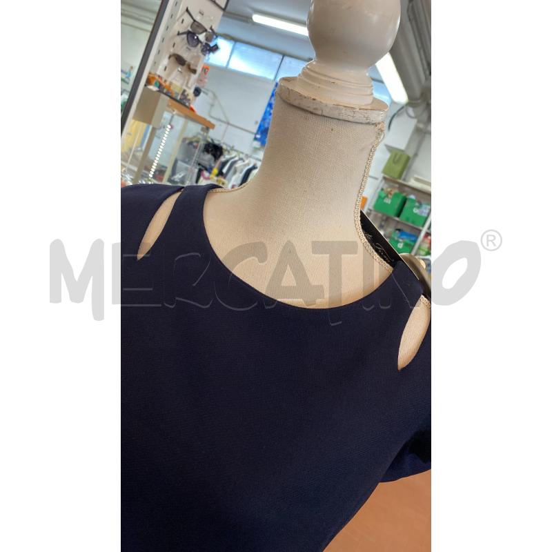 VESTITO GIANNI VERSACE BLU DONNA  | Mercatino dell'Usato Roma casalotti 2