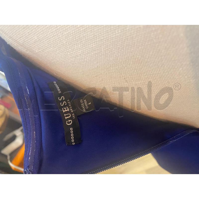 VESTITO MC GUESS BLU DONNA  | Mercatino dell'Usato Roma casalotti 3