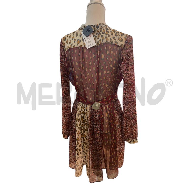 VESTITO TWINSET BORDEAUX FANTASIA DONNA  | Mercatino dell'Usato Roma casalotti 3
