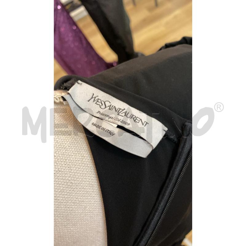 VESTITO YVES SAINT LAURENT NERO DONNA  | Mercatino dell'Usato Roma casalotti 2