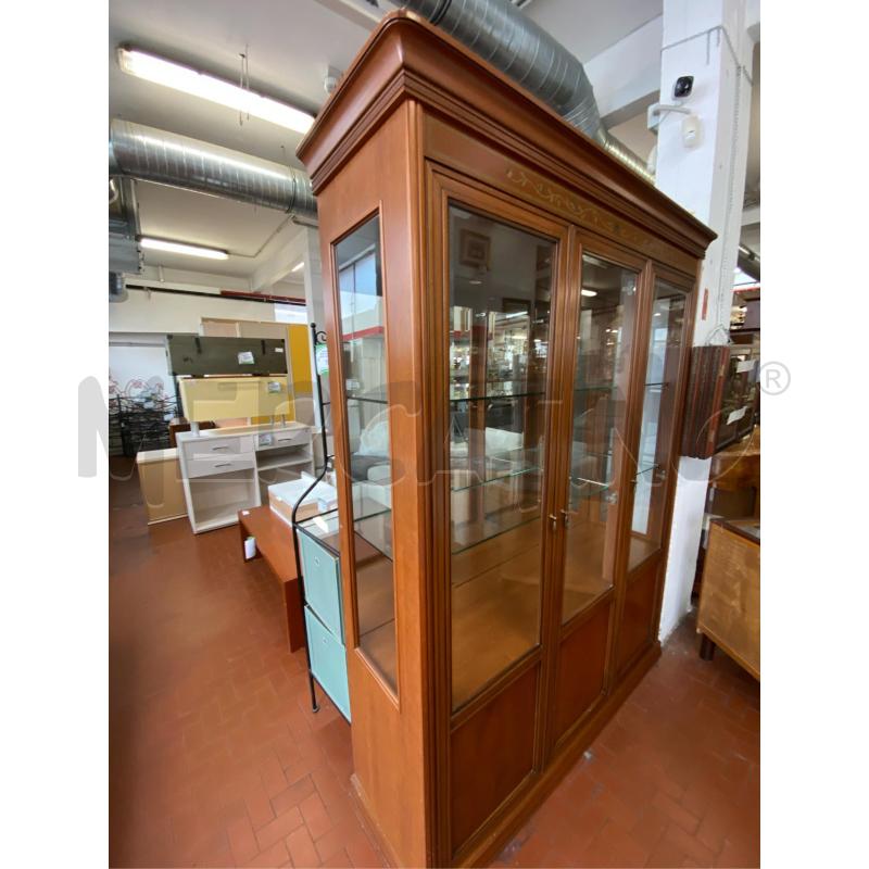 VETRINA IN LEGNO CM. 170X50X215 H | Mercatino dell'Usato Roma casalotti 4