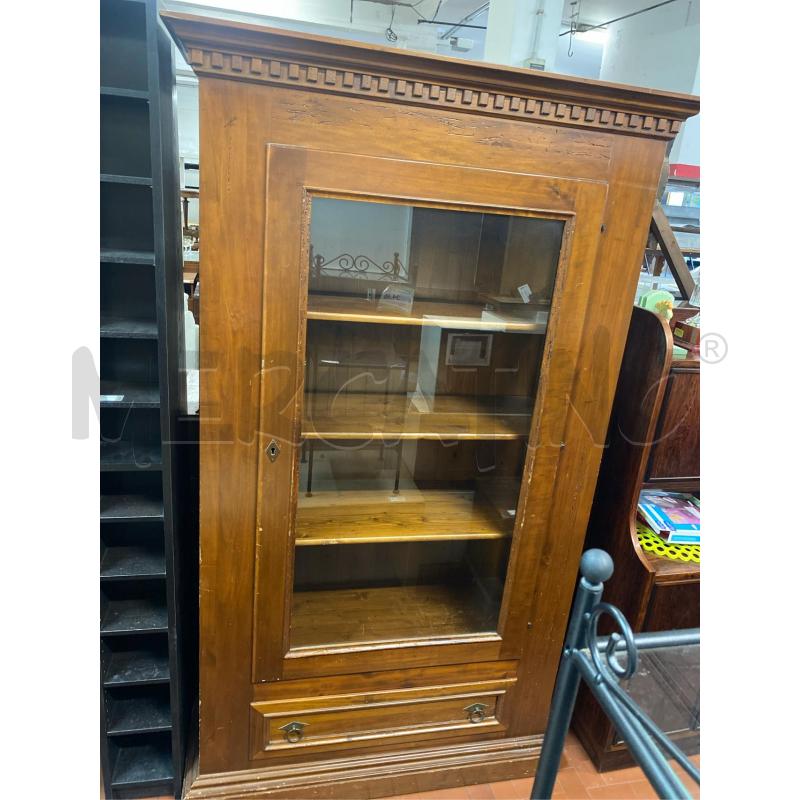 VETRINA IN LEGNO SENZA CHIAVE CM. 118X50X200 H | Mercatino dell'Usato Roma casalotti 3