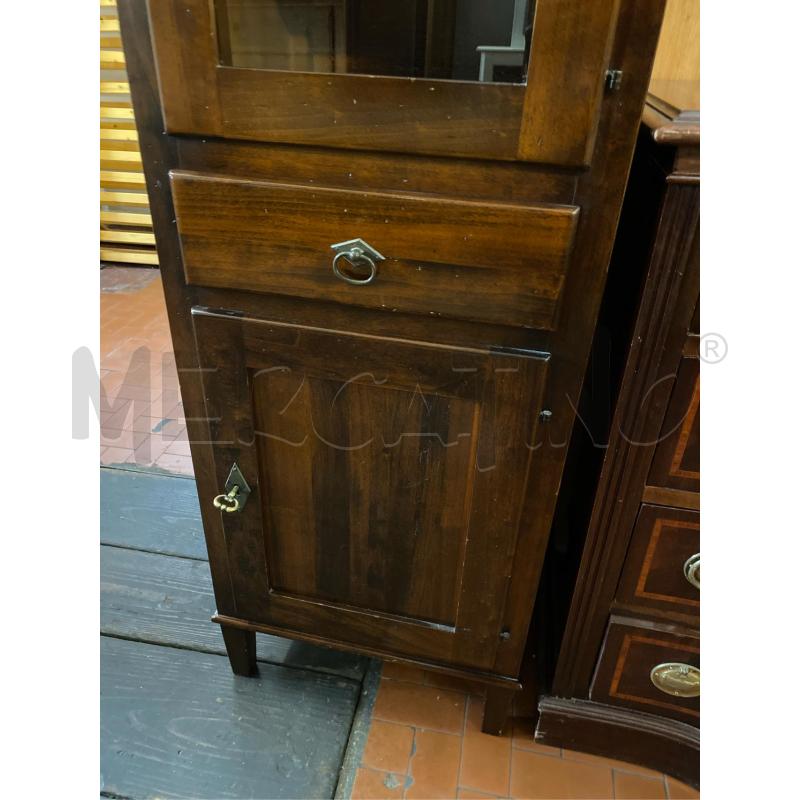 VETRINETTA SCURA IN LEGNO CM. 55X45X150 H  | Mercatino dell'Usato Roma casalotti 3