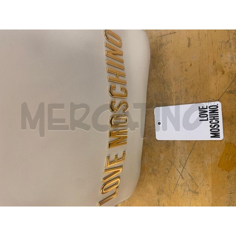 ZAINETTO LOVE MOSCHINO BEIGE DONNA  | Mercatino dell'Usato Roma casalotti 4