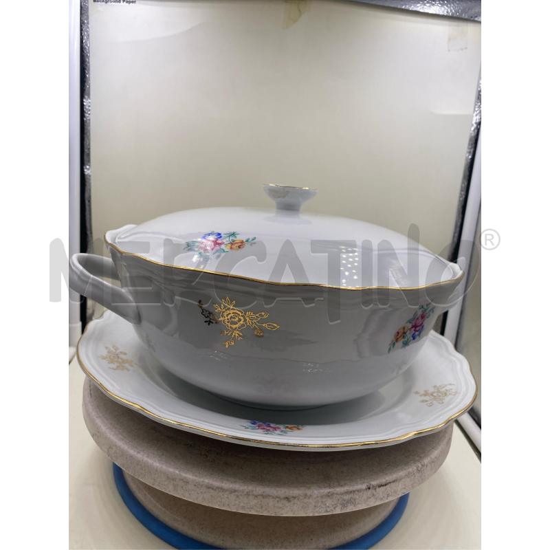 ZUPPIERA RICHAR GINORI ARISTON CON PIATTO | Mercatino dell'Usato Roma casalotti 3