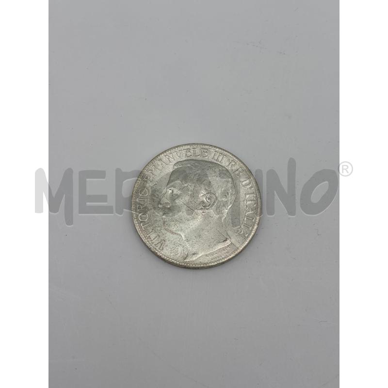 5 LIRE 1911 VITTORIO EMANUELE III CINQUANTENARIO | Mercatino dell'Usato Roma torrevecchia 1