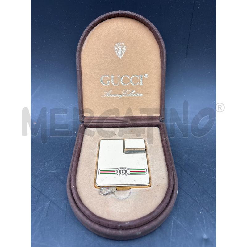 ACCENDINO GUCCI CON SCATOLA | Mercatino dell'Usato Roma torrevecchia 1