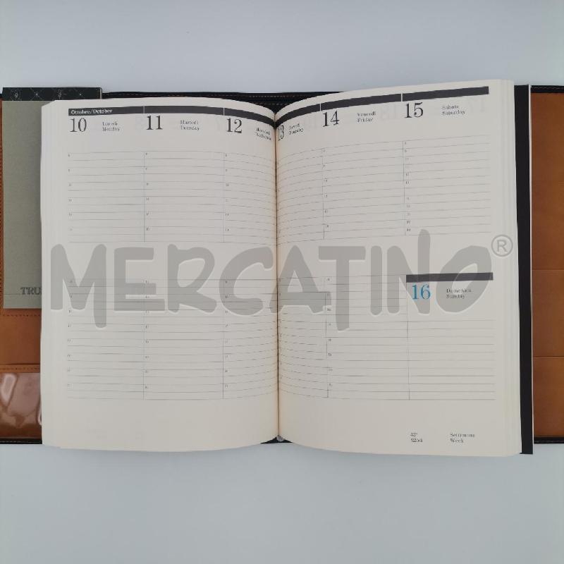 AGENDA TRUSSARDI BLU | Mercatino dell'Usato Roma torrevecchia 5