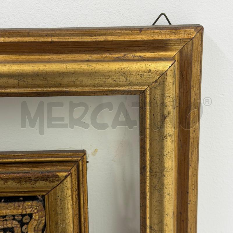 ARAZZO BIRMANO RICAMATO VELLUTO NERO | Mercatino dell'Usato Roma torrevecchia 5