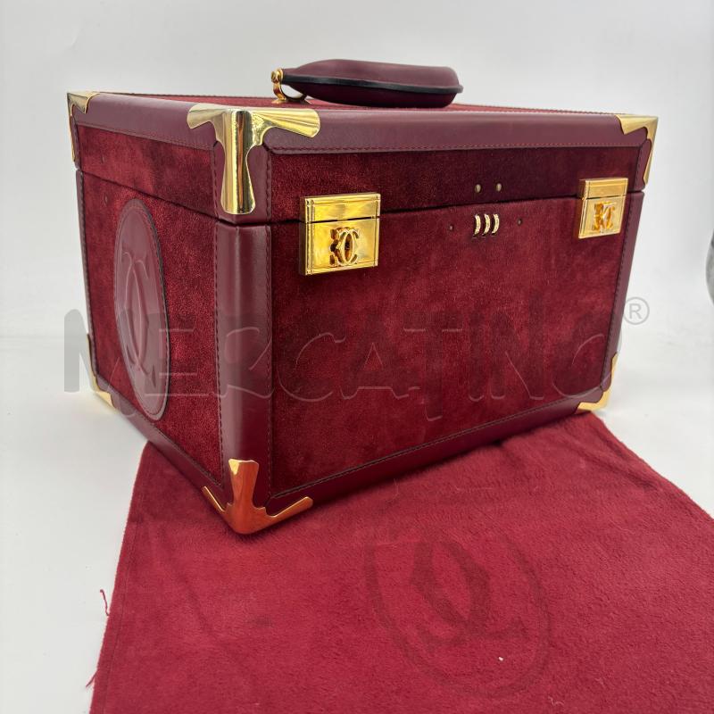 BAULETTO CARTIER BORDEAUX  | Mercatino dell'Usato Roma torrevecchia 1