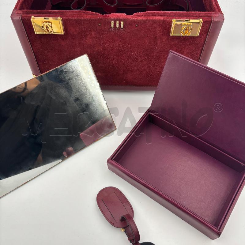 BAULETTO CARTIER BORDEAUX  | Mercatino dell'Usato Roma torrevecchia 4