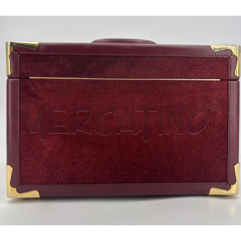 BAULETTO CARTIER BORDEAUX  | Mercatino dell'Usato Roma torrevecchia 5