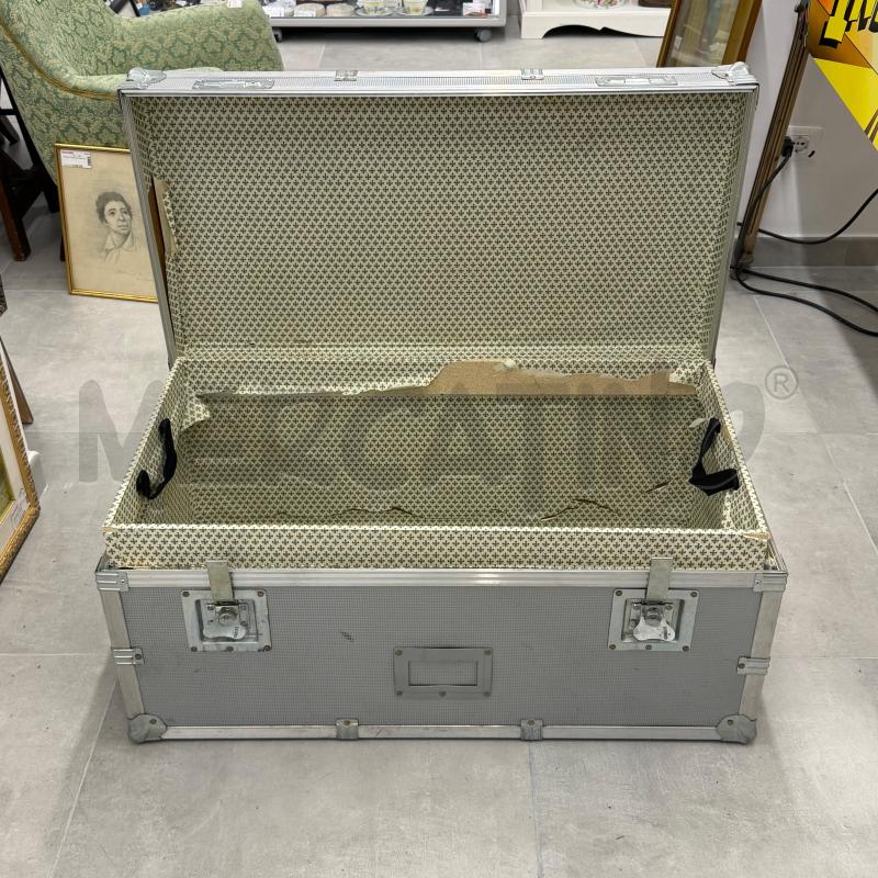 BAULE MET DOPPIA CHIUSURA 86X46X40 | Mercatino dell'Usato Roma torrevecchia 2