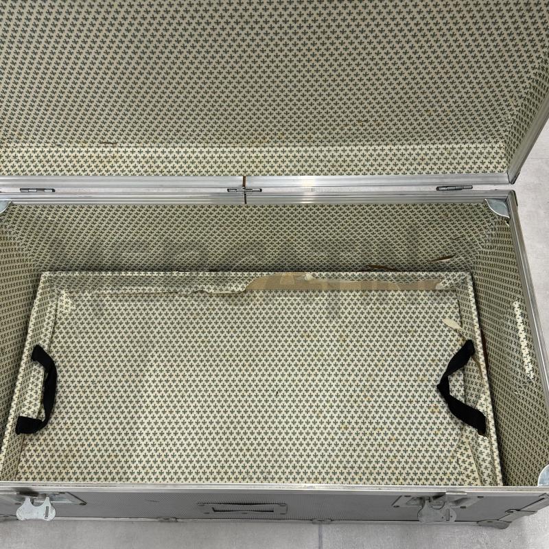 BAULE MET DOPPIA CHIUSURA 86X46X40 | Mercatino dell'Usato Roma torrevecchia 5
