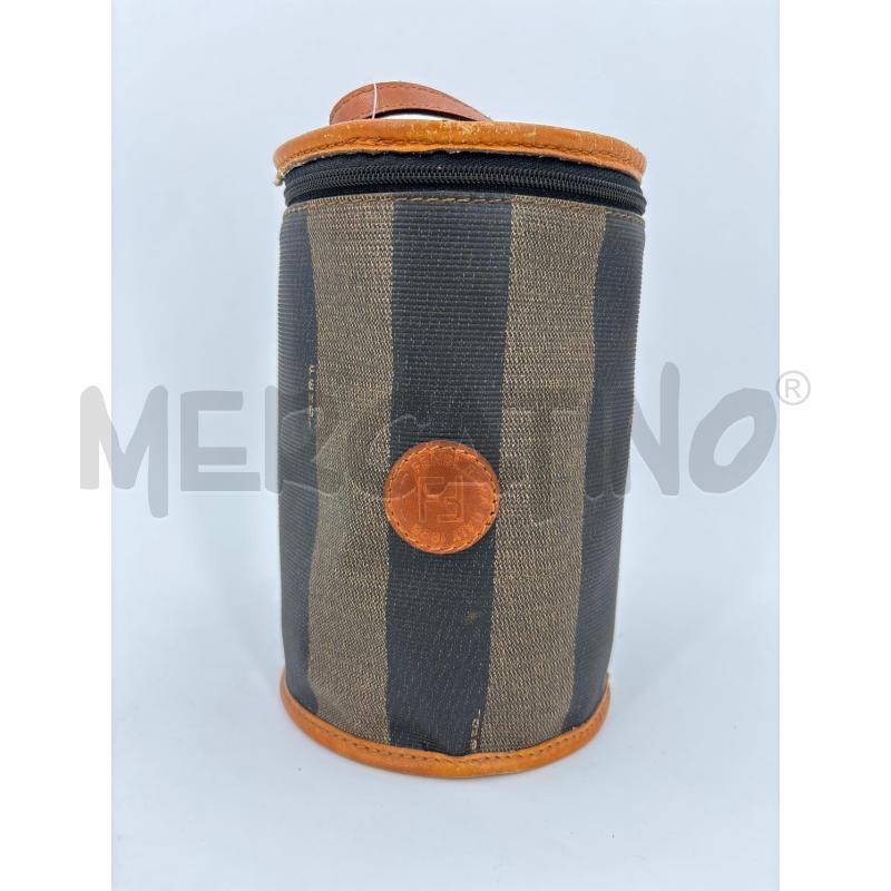 BEAUTY CASE BANDE BEIGE GRIGIE | Mercatino dell'Usato Roma torrevecchia 1