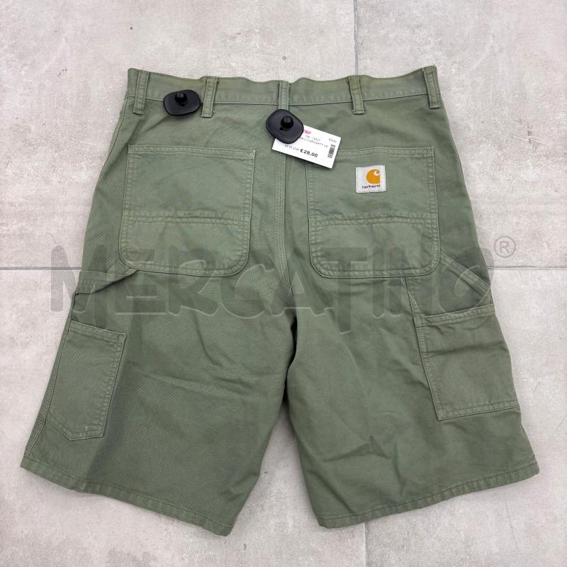 BERMUDA U CARHARTT VERDE | Mercatino dell'Usato Roma torrevecchia 2