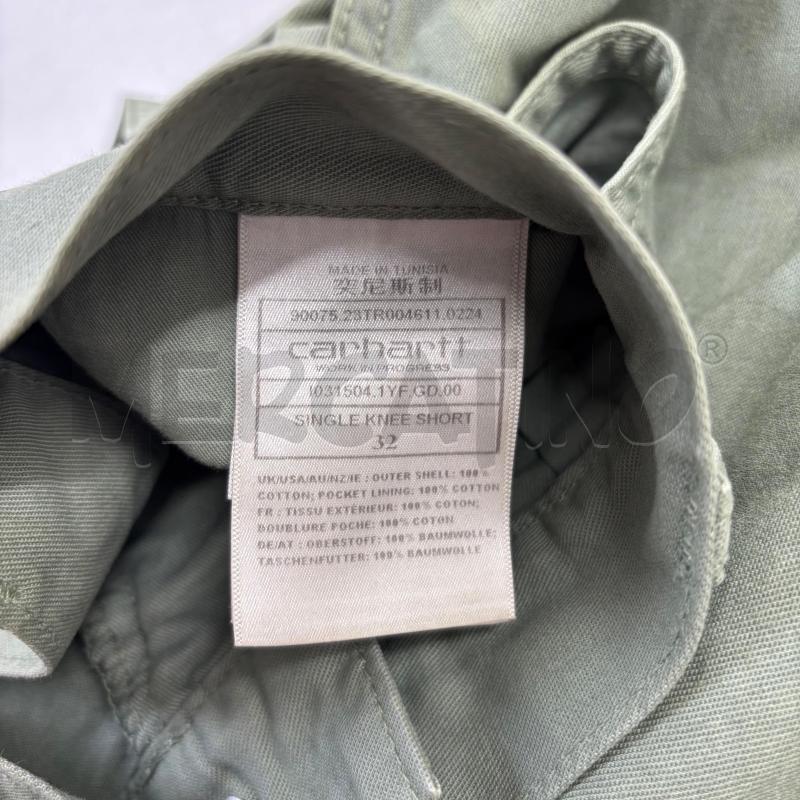 BERMUDA U CARHARTT VERDE | Mercatino dell'Usato Roma torrevecchia 3