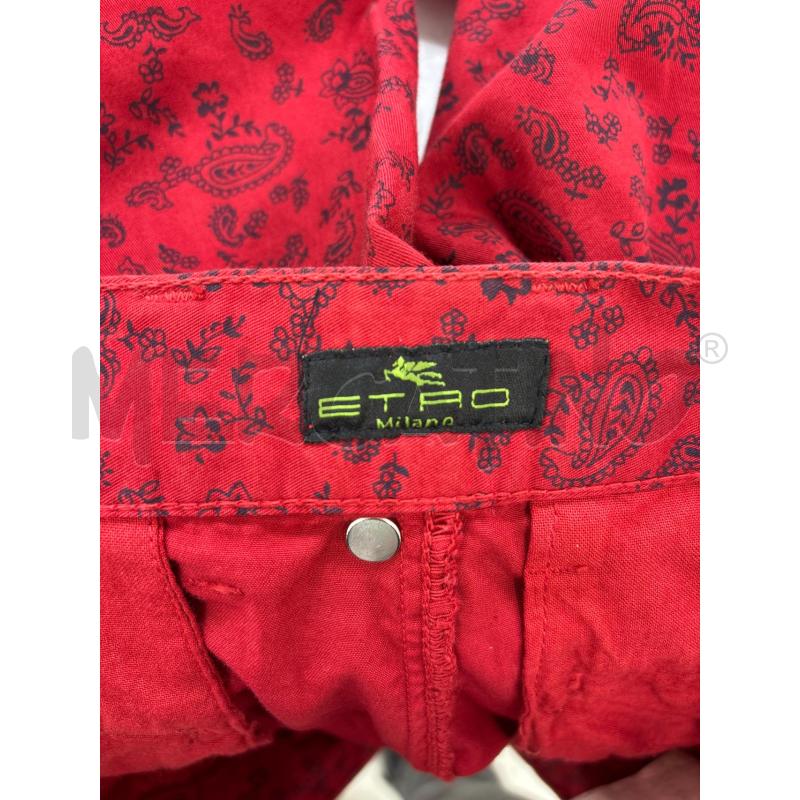 BERMUDA U ETRO ROSOO PAISLEY BLU | Mercatino dell'Usato Roma torrevecchia 3