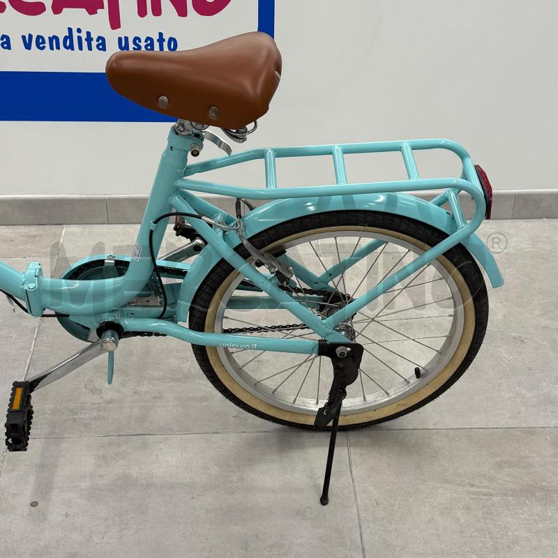 BICI TEKLIO LA MIA PIEGHEVOLE 20 TURCHESE | Mercatino dell'Usato Roma torrevecchia 2
