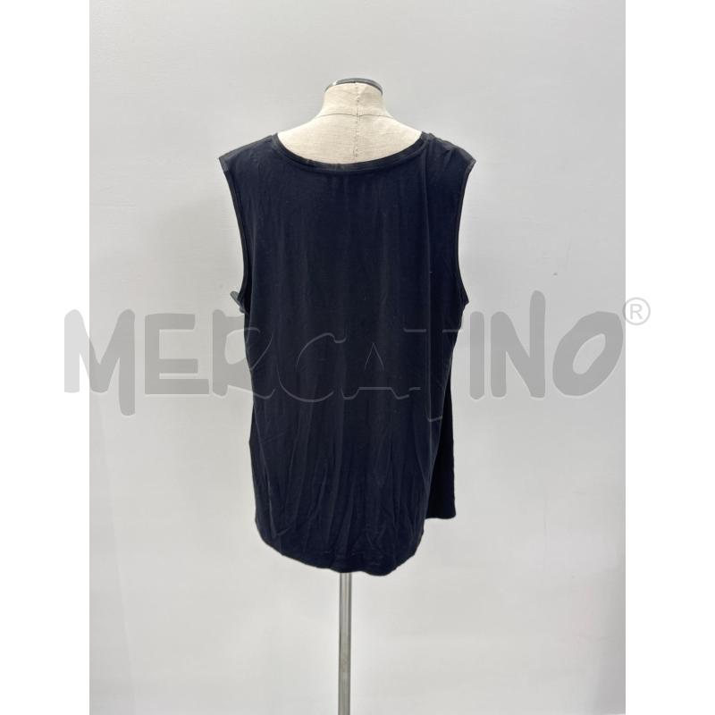 BLUSA D FIORELLA RUBINO NERA LUCIDA  | Mercatino dell'Usato Roma torrevecchia 3