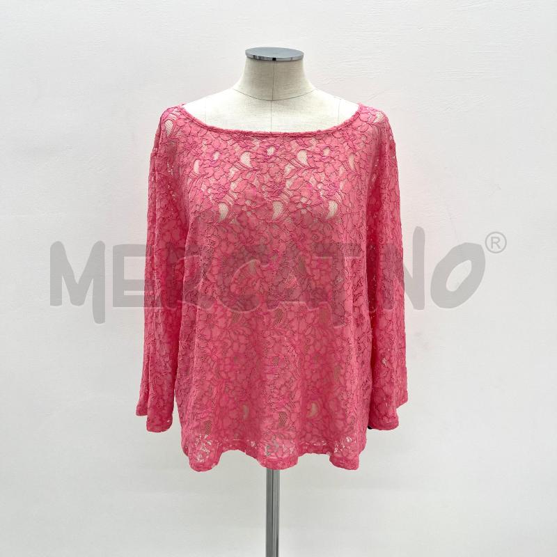 BLUSA D MARELLA PIZZO ROSA  | Mercatino dell'Usato Roma torrevecchia 1