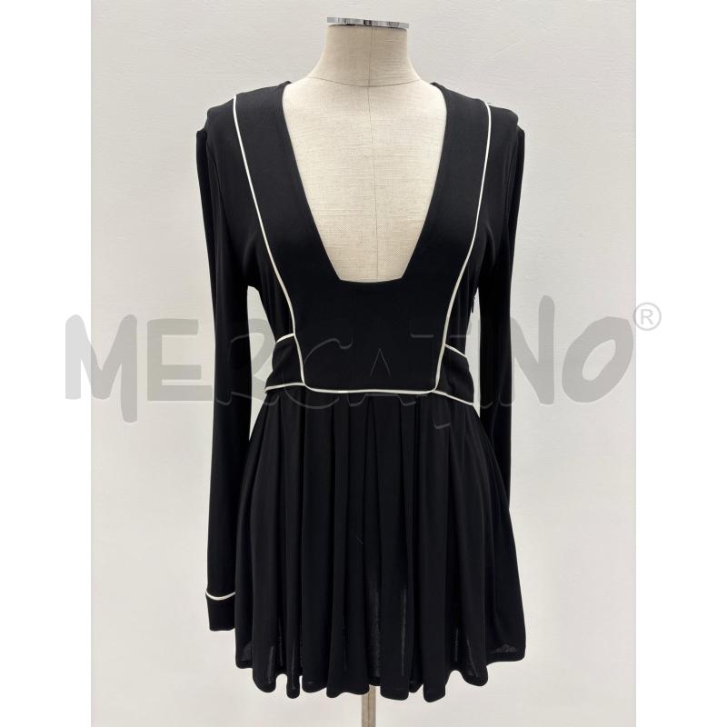 BLUSA FENDI NERA PROFILI BIANCHI | Mercatino dell'Usato Roma torrevecchia 1
