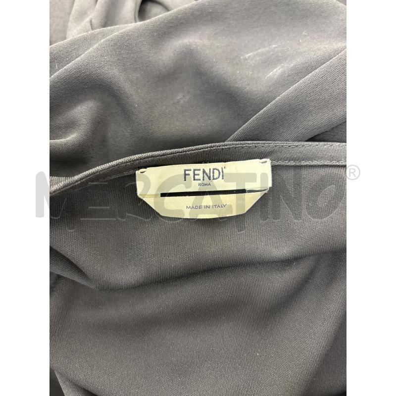 BLUSA FENDI NERA PROFILI BIANCHI | Mercatino dell'Usato Roma torrevecchia 4
