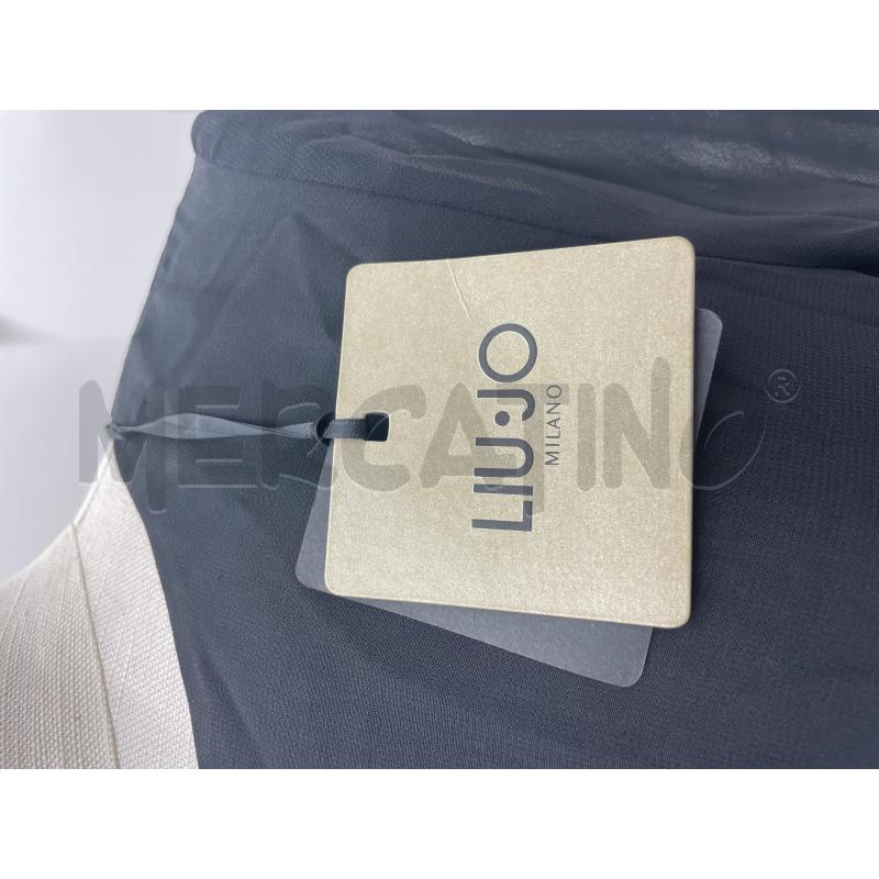 BLUSA LIUJO NERA TARGHETTA DORATA | Mercatino dell'Usato Roma torrevecchia 4