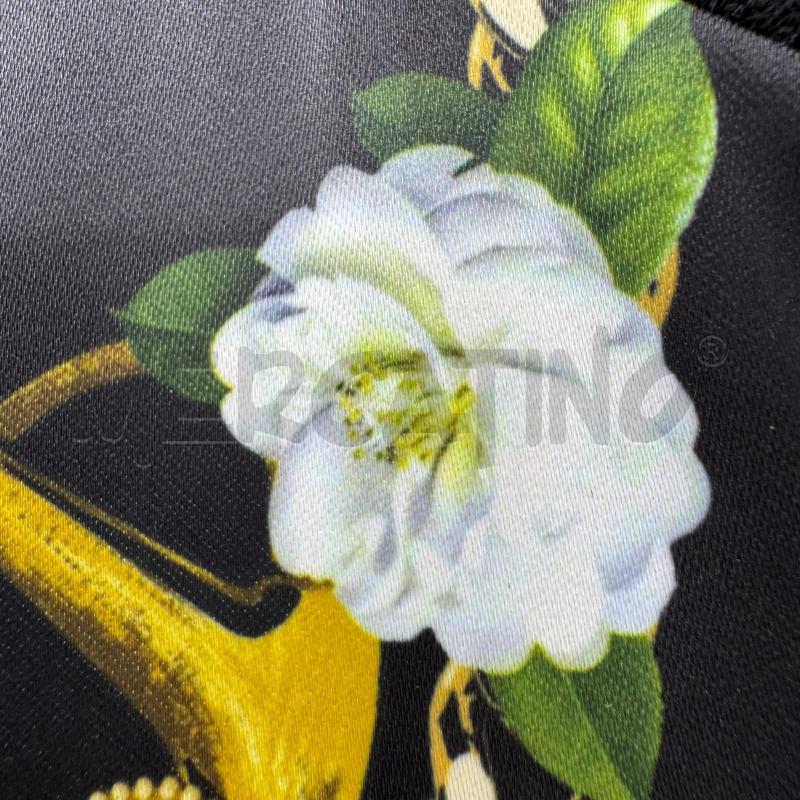 BOMBER LIUJO NERO MOTIVO CATENE E FIORI | Mercatino dell'Usato Roma torrevecchia 5