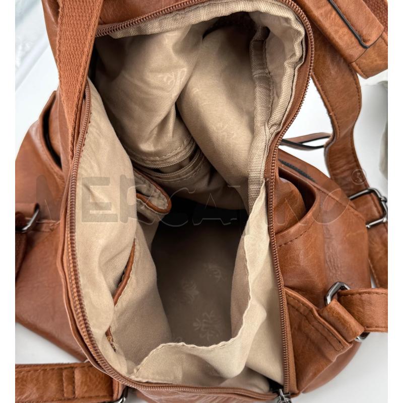 BORSA CARRERA PELLE NERA FIBIE MARRONI | Mercatino dell'Usato Roma torrevecchia 5