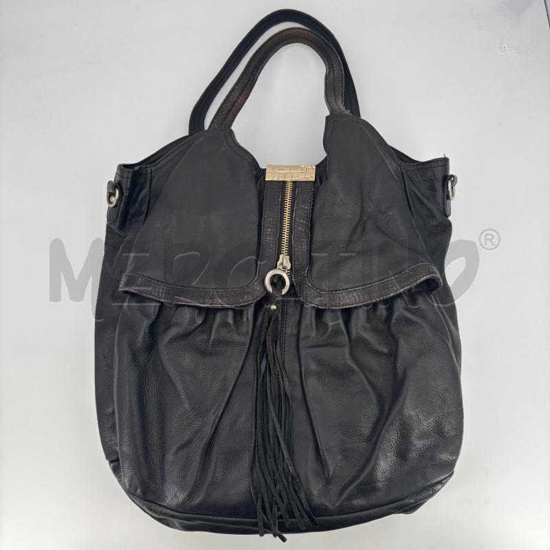 BORSA DONNA JIMMY CHOO X H&M NERA PELLE | Mercatino dell'Usato Roma torrevecchia 1