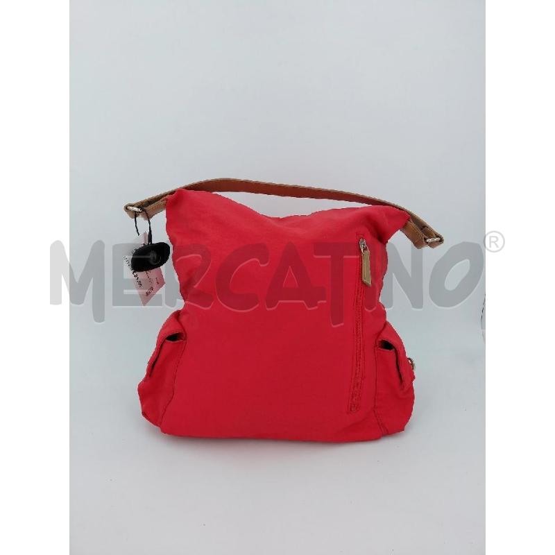 BORSA DONNA LUANA ROSSA NYLON  | Mercatino dell'Usato Roma torrevecchia 1