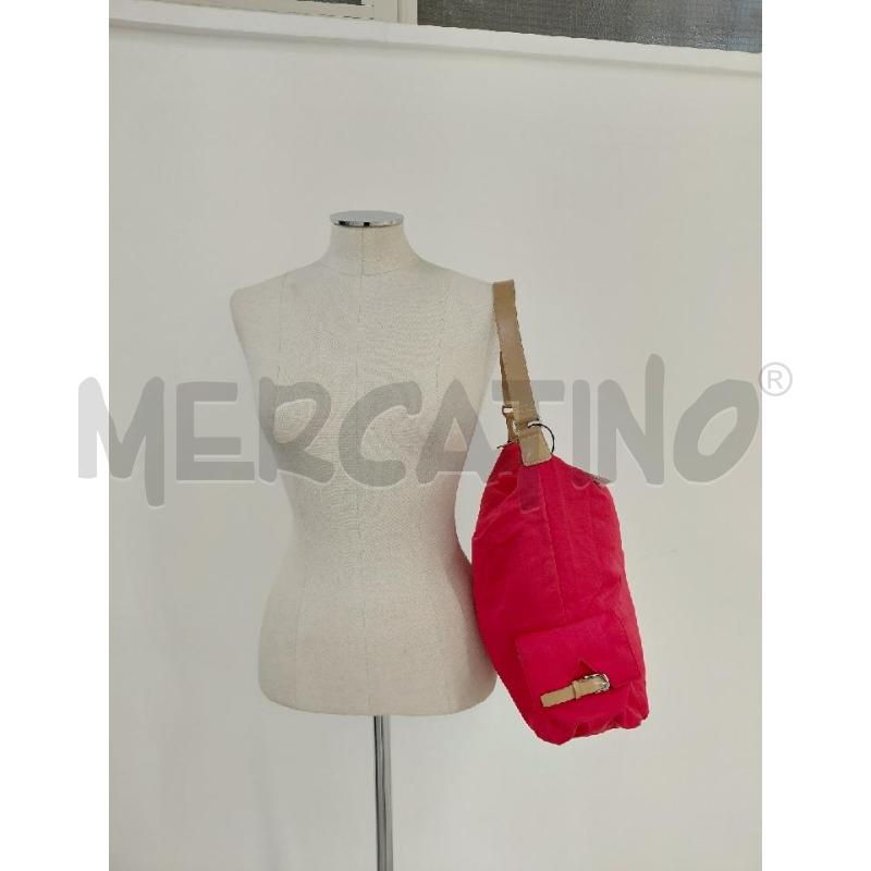 BORSA DONNA LUANA ROSSA NYLON  | Mercatino dell'Usato Roma torrevecchia 5