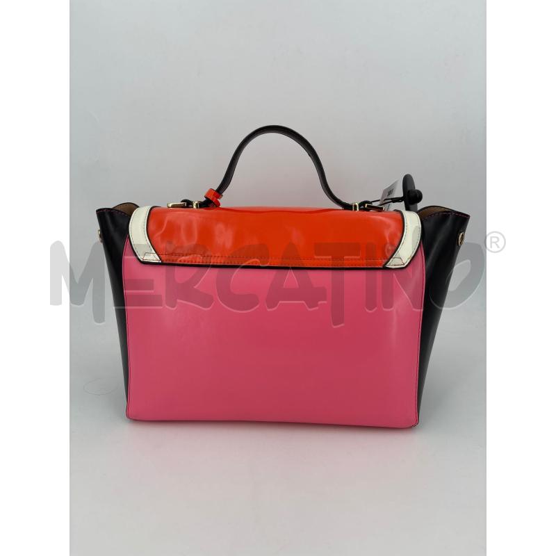 BORSA D BLUE LES COPAINS ARANCIONE ROSA | Mercatino dell'Usato Roma torrevecchia 2