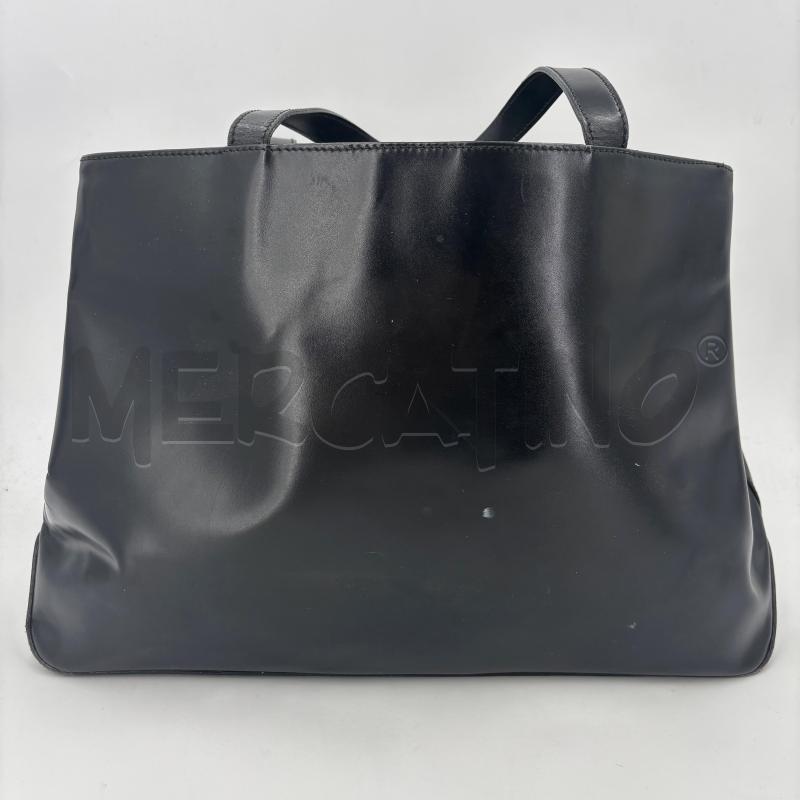 BORSA D BURBERRY NERA PELLE INT CHECK | Mercatino dell'Usato Roma torrevecchia 3
