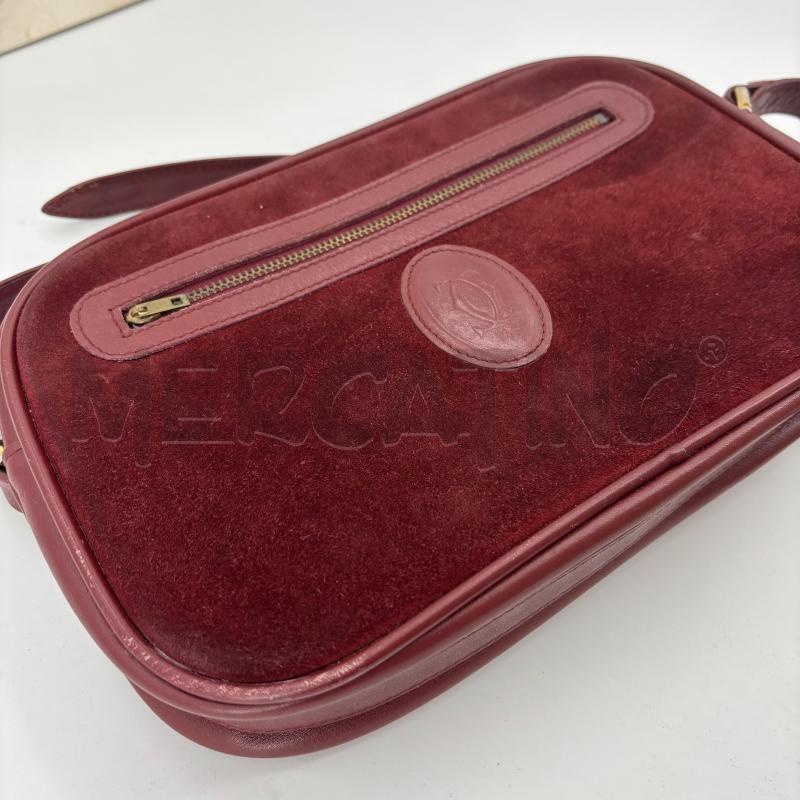 BORSA D CARTIER SCAMO BORDEAUX   | Mercatino dell'Usato Roma torrevecchia 2