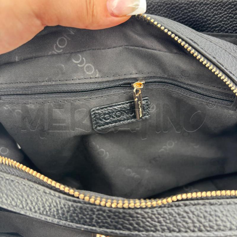 BORSA D COCONUDA NERA IN PU | Mercatino dell'Usato Roma torrevecchia 5